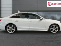 Used Audi A4 S-Line 150 HP (110 kW) 2022 White Sedan