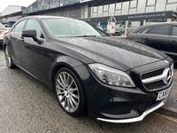 Used Mercedes CLS220 AMG Line Premium 177 HP (130 kW) 2016 Black Coupe