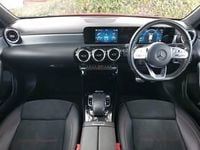 Used Mercedes A200 AMG line 163 HP (119 kW) 2019 Red Hatchback