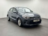 Used Kia Rio 83 HP (61 kW) 2019 Blue Hatchback