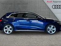 Used Audi A3 S-Line 150 HP (110 kW) 2024 Blue Hatchback
