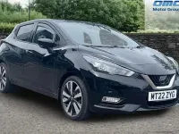 Used Nissan Micra Tekna 92 HP (67 kW) 2022 Black Hatchback