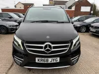Used Mercedes V250 AMG line 2018 Black MPV