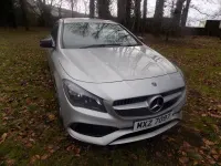Usado Mercedes CLA200 AMG line 156 HP (114 kW) 2018 Prateado Sedan