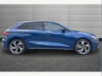 Used Audi A3 Black Edition 150 HP (110 kW) 2025 Blue Hatchback