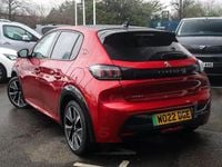 Used Peugeot e-208 Premium 100 kW (136 HP) 2022 Red Hatchback