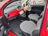 Used Fiat 500 Lounge 2020 Red Hatchback