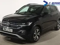 Used VW T-Cross Black Edition 93 HP (68 kW) 2023 Black SUV