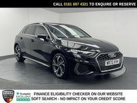 Used Audi A3 Sportback S-Line 110 HP (80 kW) 2023 Black Hatchback