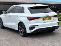 Used Audi A3 S-Line 150 HP (110 kW) 2023 White Sedan