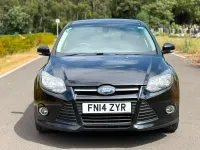 Used Ford Focus Zetec 125 HP (91 kW) 2014 Black Hatchback