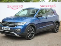 Used VW T-Cross SEL 110 HP (80 kW) 2022 Blue SUV