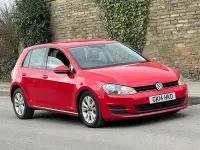 Used VW Golf VII SE 2014 Red Hatchback