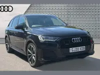 Used Audi Q7 Black Edition 286 HP (210 kW) 2020 Black SUV