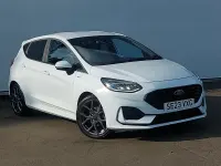 Used Ford Fiesta ST-Line 125 HP (91 kW) 2023 White Hatchback
