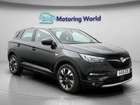Used Vauxhall Grandland X Sport 131 HP (96 kW) 2019 Black SUV