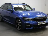 Used BMW 320 M Sport 184 HP (135 kW) 2022 Blue Estate