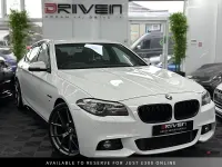 Begagnad BMW 520 M Sport 2014 Vit Sedan