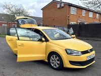 Used VW Polo SE 2010 Yellow Hatchback