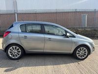 Used Vauxhall Corsa 100 HP (73 kW) 2013 Silver Hatchback