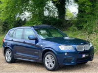 Used BMW X3 M Sport 254 HP (186 kW) 2011 Blue SUV