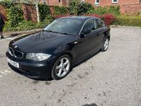 Begagnad BMW 120 Coupé 2010 Svart Sportkupé