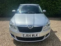 Used Skoda Fabia SE 69 HP (50 kW) 2015 Silver Hatchback