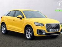 Used Audi Q2 Sport 116 HP (85 kW) 2019 Yellow SUV