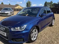 Used Audi A1 Sportback Sport 95 HP (69 kW) 2015 Blue Hatchback