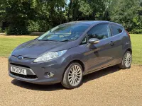 Used Ford Fiesta Titanium 2012 Grey Hatchback