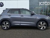 Usado VW T-Cross R-line 110 HP (80 kW) 2022 Cinzento SUV