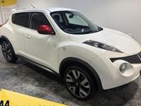 Used Nissan Juke N-TEC 117 HP (86 kW) 2014 White SUV