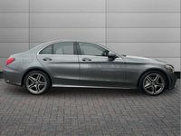 Used Mercedes C200 AMG line 180 HP (132 kW) 2019 Grey Sedan
