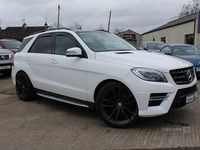Used Mercedes ML350 AMG line 258 HP (189 kW) 2015 White SUV