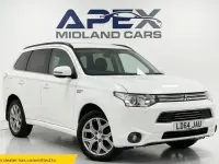 Used Mitsubishi Outlander P-HEV 2014 White Estate