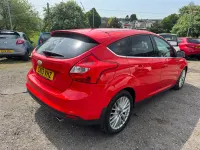 Used Ford Focus Zetec 2013 Red Hatchback