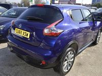 Used Nissan Juke Tekna 117 HP (86 kW) 2015 Blue SUV