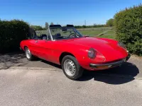 Used Alfa Romeo Spider 1999 Red Cabriolet