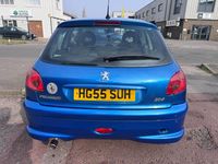 Used Peugeot 206 Sport 109 HP (80 kW) 2005 Blue Hatchback