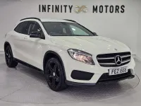 Used Mercedes GLA220 AMG line 170 HP (125 kW) 2015 White SUV