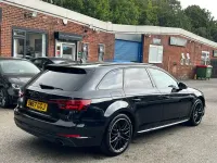Used Audi A4 Black Edition 190 HP (139 kW) 2018 Black Estate