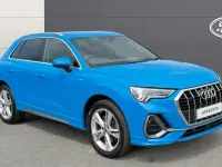 Used Audi Q3 S-Line 230 HP (169 kW) 2019 Blue SUV