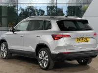 Used Skoda Karoq SE L 110 HP (80 kW) 2025 Brilliant silver metallic SUV