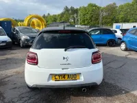 Begagnad Citroën DS3 2014 Vit Halvkombi
