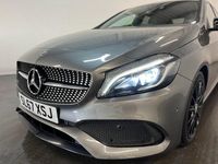 Used Mercedes A200 AMG line 136 HP (100 kW) 2017 Grey Hatchback