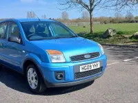 Usado Ford Fusion Zetec 2009 Azul Utilitario