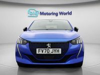 Used Peugeot e-208 GT 100 kW (136 HP) 2020 Blue Hatchback