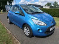 Used Ford Ka 69 HP (50 kW) 2015 Blue Hatchback