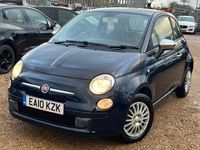Used Fiat 500 Pop 69 HP (50 kW) 2010 Blue Hatchback