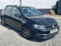 Used VW Golf VII SE 110 HP (80 kW) 2018 Black Hatchback
